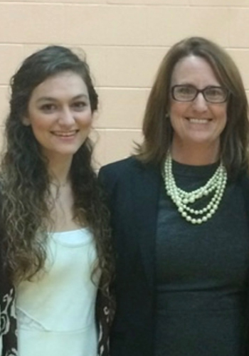 Meghan Vogel Sportsmanship Scholarship recipient Caylee Karg