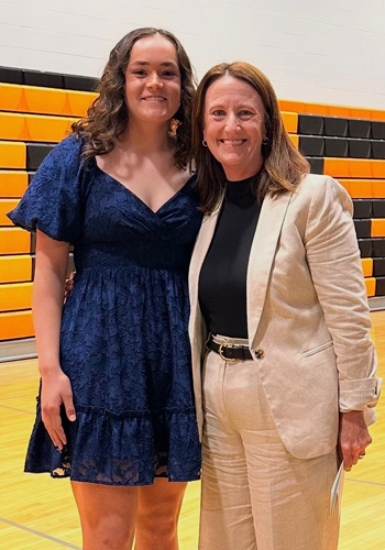 Meghan Vogel Sportsmanship Scholarship recipient Isabella Hardwick