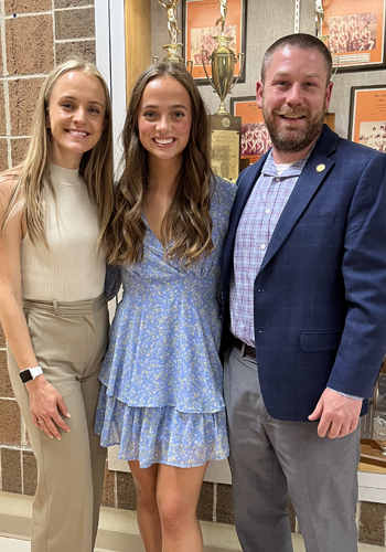 Meghan Vogel Sportsmanship Scholarship recipient Naomi McGill